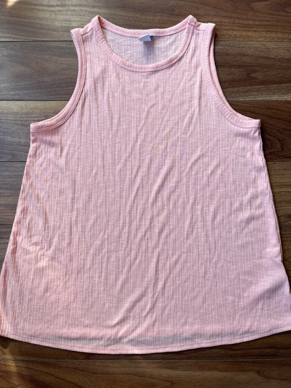 Old Navy Lightweight Ribbed Tank Top - Light Peach XS Summer Sleeveless - Picture 1 of 6